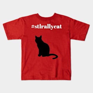 St Louis Rally Cat Kids T-Shirt